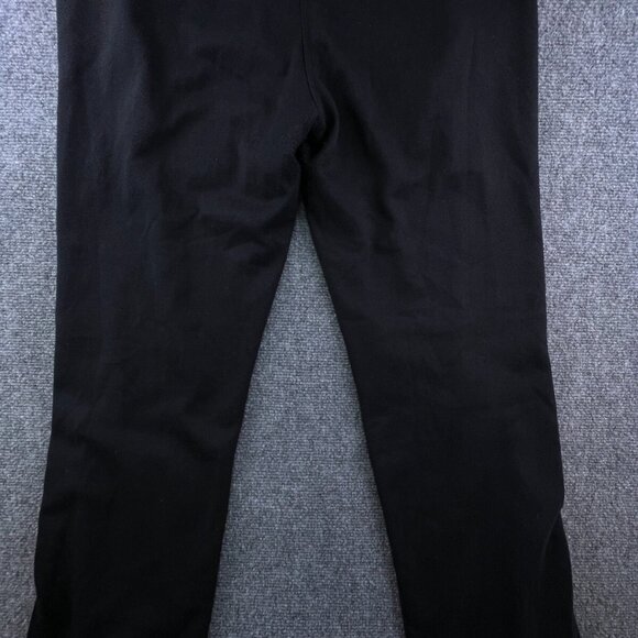 Adidas Sweatpants Womens Medium Joggers Lounge Drawstring Athletic Black Fleece - Picture 12 of 16